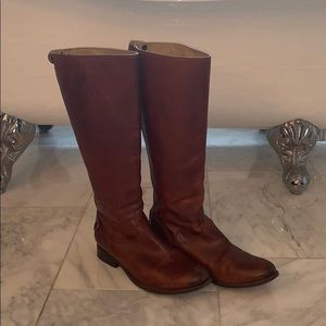 Frye Cognac Boots - Size 9.5 B